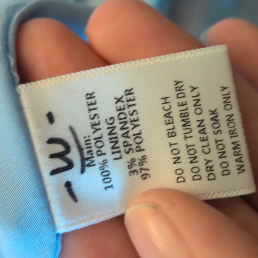 🍋✨ Ivy City Co Baby Blue Starry Nights Dress Size S - Picture 8 of 8